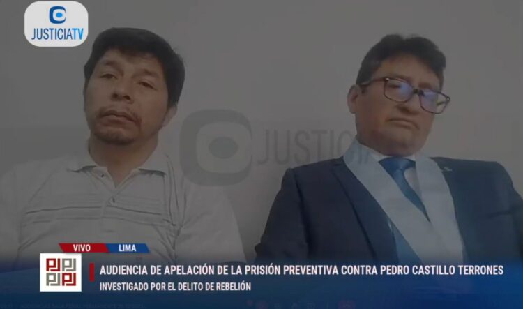 Pedro Castillo recluido junto a su otro abogado