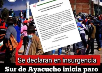 San Martín y Ayacucho También Se Unen a la Lucha