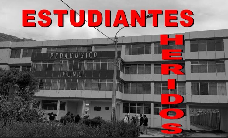 Disparan a Joven Estudiante de Puno en Lima y Mandan Msj a Dina