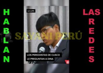 Hablan las Redes ¡Dina Asesina! Prensa de Cusco Deja Mal a la de Lima
