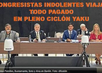 Nos Azota Ciclón Yaku y 4 Congresistas Se Van de Viaje Todo Pagado