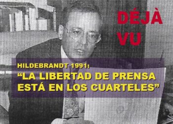 Hildebrandt Denuncia “La libertad de Prensa se Decide en los Cuarteles”