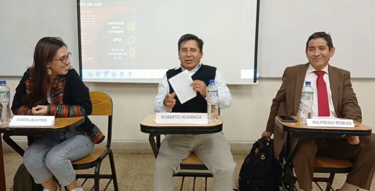 DEBATE EN UNMSM – La Lucha de los Pueblos del Sur