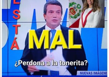 Mal Periodista Perdona a Congresista Tonerita