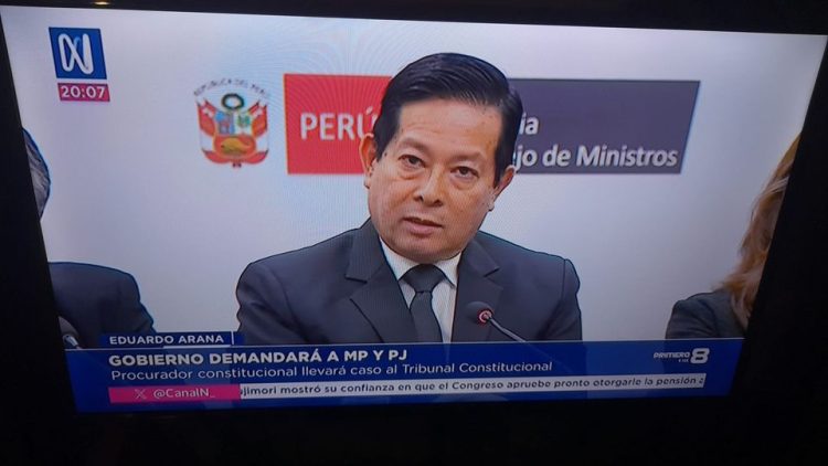 Perú: Dictadura genocida hace lo que no quiso hacer Presidente Pedro Castillo: defender la constitucional inmunidad presidencial.
