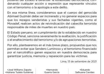 Perú: Derecha se queja de persecución judicial a FFAA-FFPP antisubversivas de los 80-90