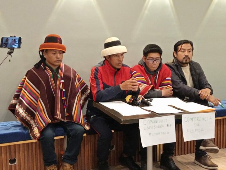 Perú: Comuneros de Pumamarca, Apurímac, denuncian represión