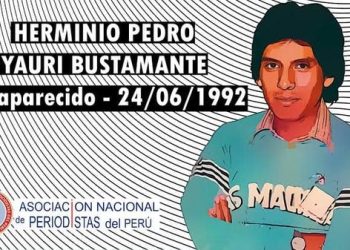 Perú: Fujimori y Montesinos deben responder por desaparición de periodista Pedro Yauri