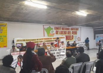 Perú: CONULP convoca a las 2.00 pm en plaza San Martin de Lima, al pueblo a protestar contra la genocida y golpista dictadura Boluarte-Fujimori