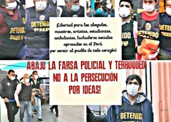 Perú: Abajo los juicios fascistas de Olimpo y Perseo