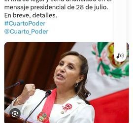 Perú: No al antihistórico Ministerio de Infraestructura de la dictadura Boluarte-Fujimori