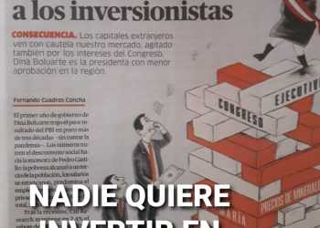 Perú: Ni Tía maría sin licencia social ni el Mega puerto de Chancay salvan aislamiento financiero internacional de la dictadura