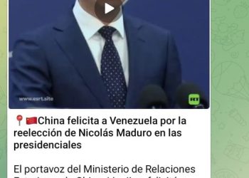 Perú: China saluda a N. Maduro por su triunfo electoral en Venezuela