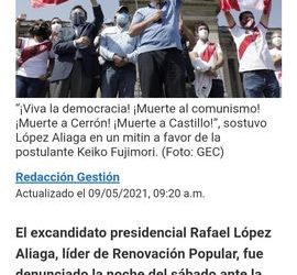 Perú: Fiscalía sigue de fascista en el país, al buscar ilegalizar el partido ANTAURO