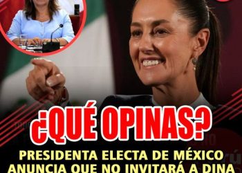 Perú: Nueva Presidente de México rechaza presencia de Jefa de dictadura Dina Boluarte y de Ecuador