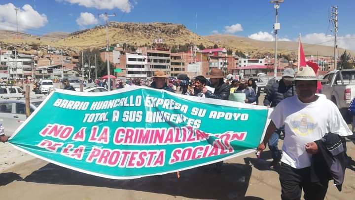 Perú: 01 de agosto, día de la Pachamama, comunidades campesinas de Cotabambas, Apurímac realizan histórica jornada de protesta contra criminalización de la protesta campesina y por la amnistía política.