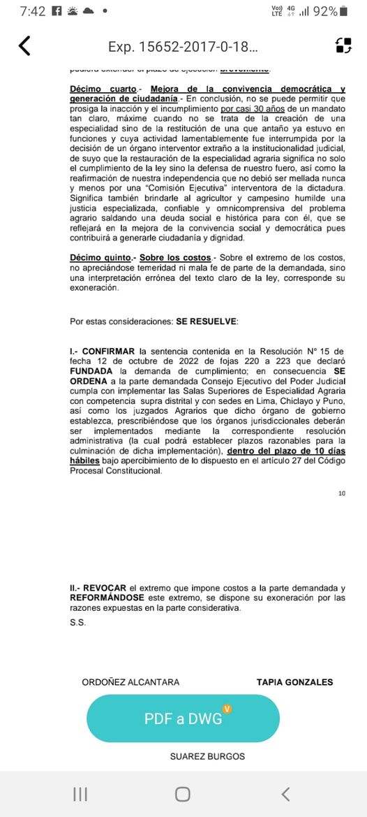 Perú: Fujimontesinismo anti agrario perdió en el poder judicial: se restituye Juzgados Agrarios