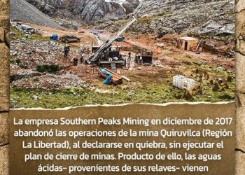 Perú: Legislación minera a favor del gran capital