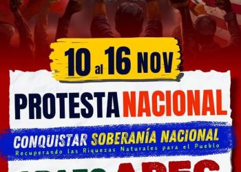 Perú-Mundo: 𝟭𝟬 𝗮𝗹 𝟭𝟲 𝗡𝗢𝗩: 𝗦emana de Protesta contra APEC