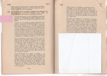 Perú: 5 de febrero de 1975: que dijeron el General Juan Velasco y Víctor Raúl Haya de la Torre
