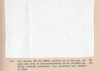 Perú: 5 de febrero de 1975: los Partidos y organizaciones se pronuncian sobre la protesta popular