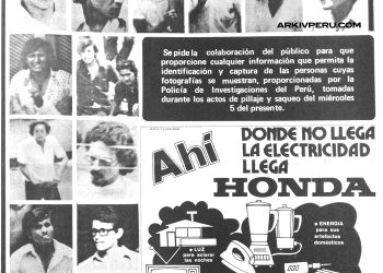 Perú: 5 de febrero de 1975: los grupos políticos que participaron en la protesta popular