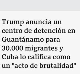 Cuba: No al encarcelamiento de inmigrantes en base militar yanqui en  Guantanamo, Cuba.
