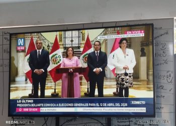 Perú: elecciones convocadas por jefa de la dictadura son inconstitucionales