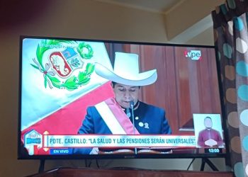 Perú: Mientras Vladimir Cerron-Peru Libre se aupaban al gobierno de P. Castillo, analizamos el mensaje presidencial del 28-7-21