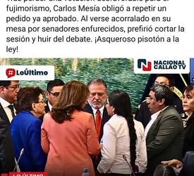 Perú: Renovación Popular traiciona a judas de OBRAS y Ahora Nación