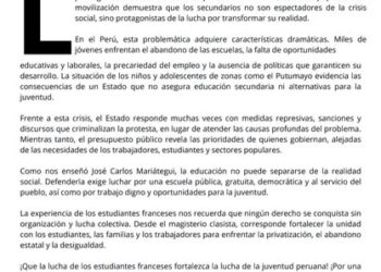 Perú: salió Tribuna Magisterial N° 13 – octubre 2026