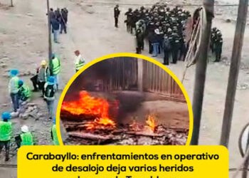 Perú: miles de policías despliegan para desalojar en anexo 11 de Jicamarca